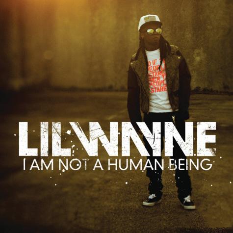 The cover and tracklisting for the rapper's new album I Am Not a Human Being 