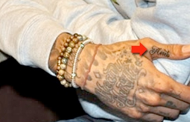 wiz khalifa tattoos amber rose name. of Amber Rose#39;s name on
